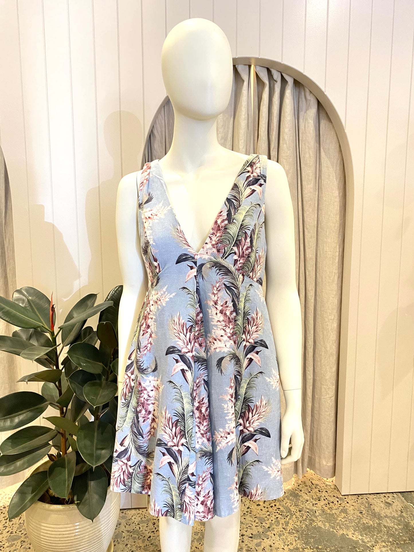 Zimmermann Winsome Trapeze Mini Dress - Size 1 (10)