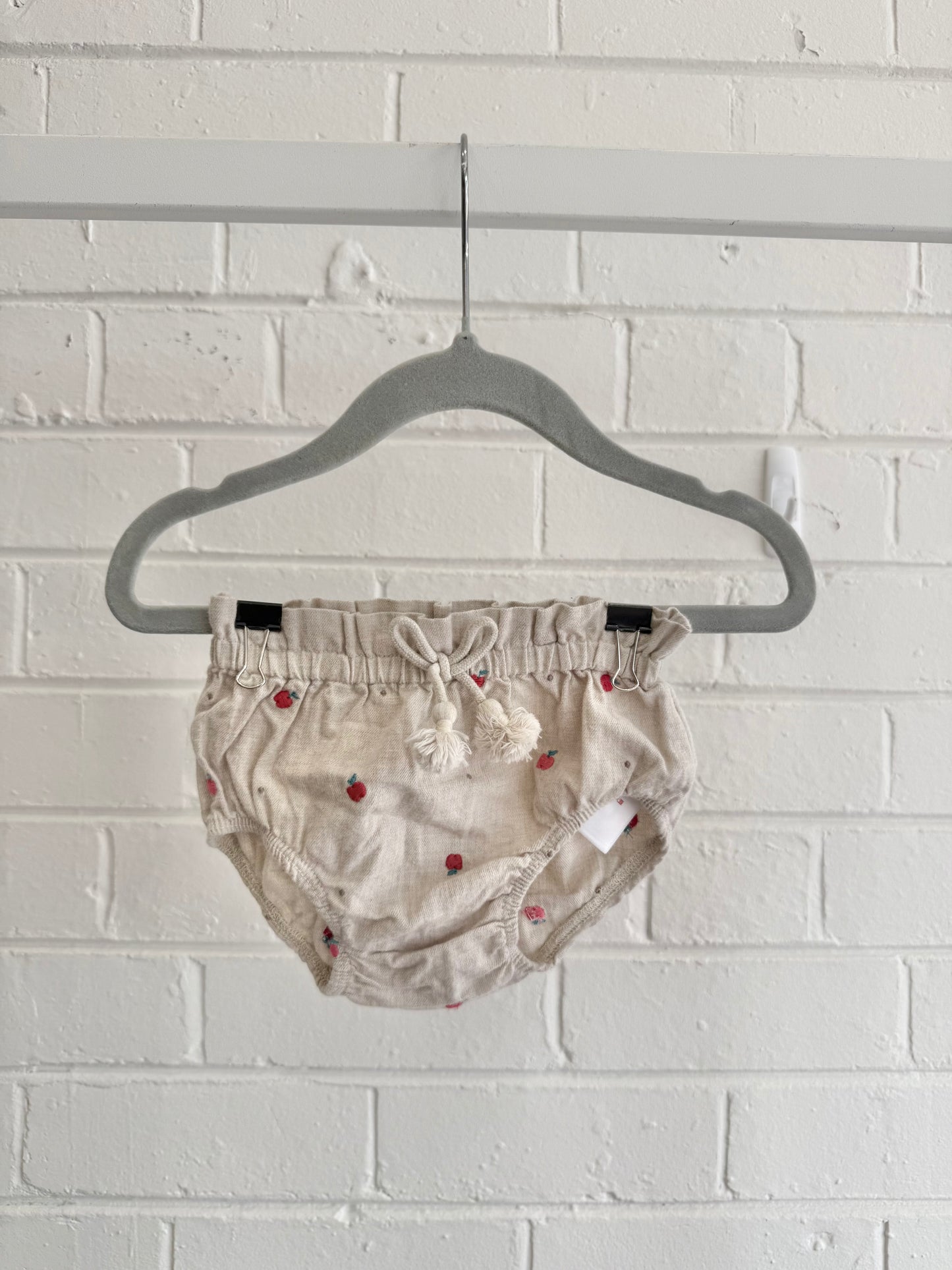 Pure Baby Beige Apple Bloomers - Size 000