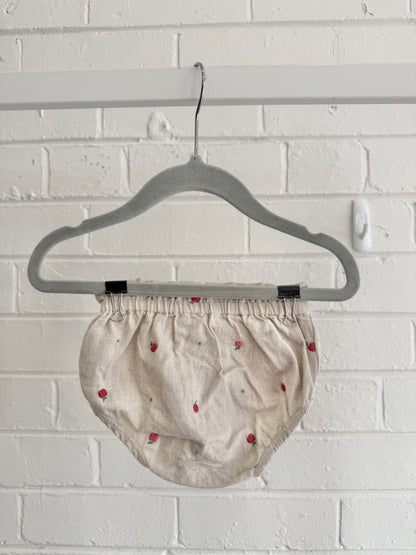 Pure Baby Beige Apple Bloomers - Size 000