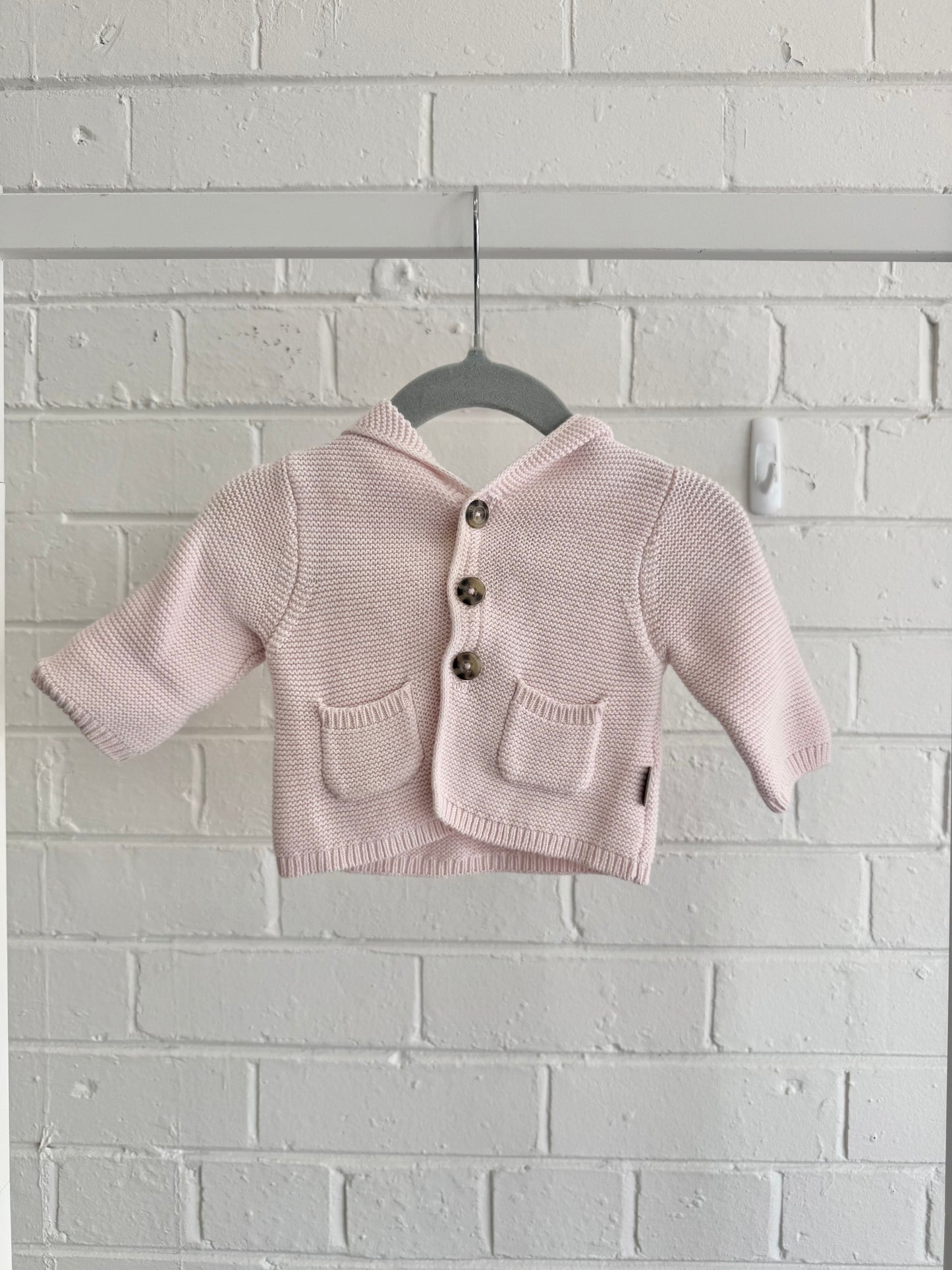 Sprout Pink Cardigan - Size 0000