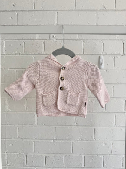 Sprout Pink Cardigan - Size 0000