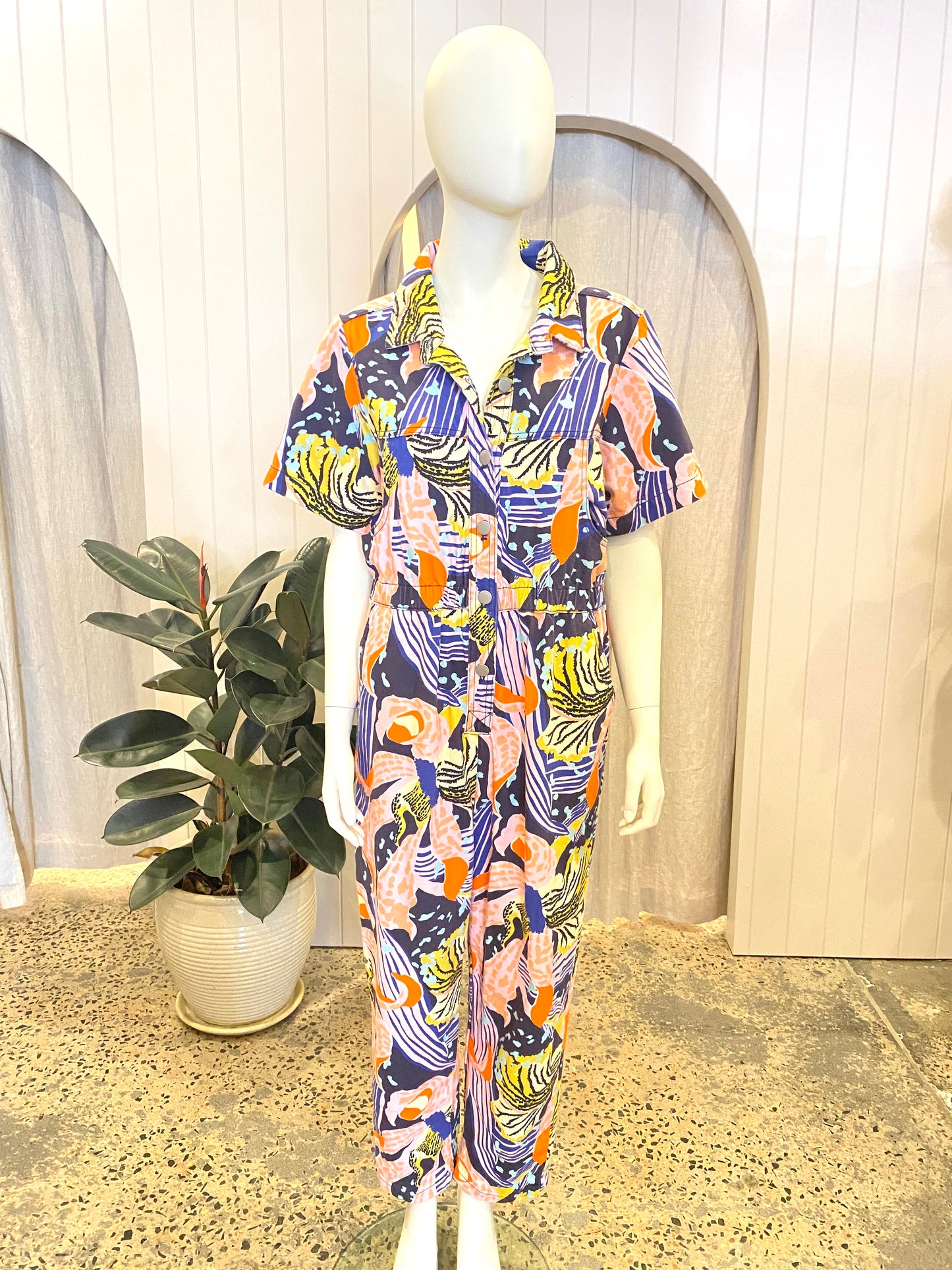 Gorman Orchid Oasis Boilersuit - Size 14