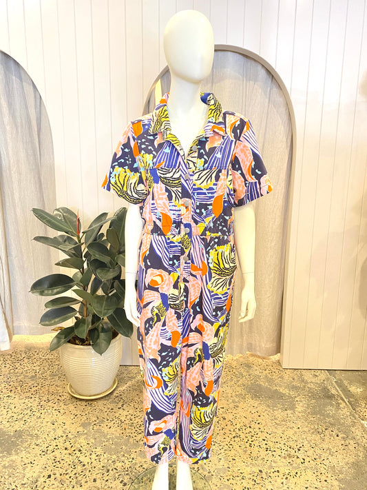Gorman Orchid Oasis Boilersuit - Size 14