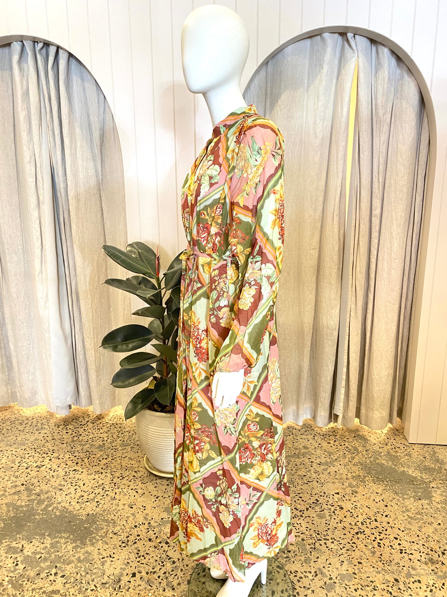 Atmos & Here Shirtdress in Floral - Size 12