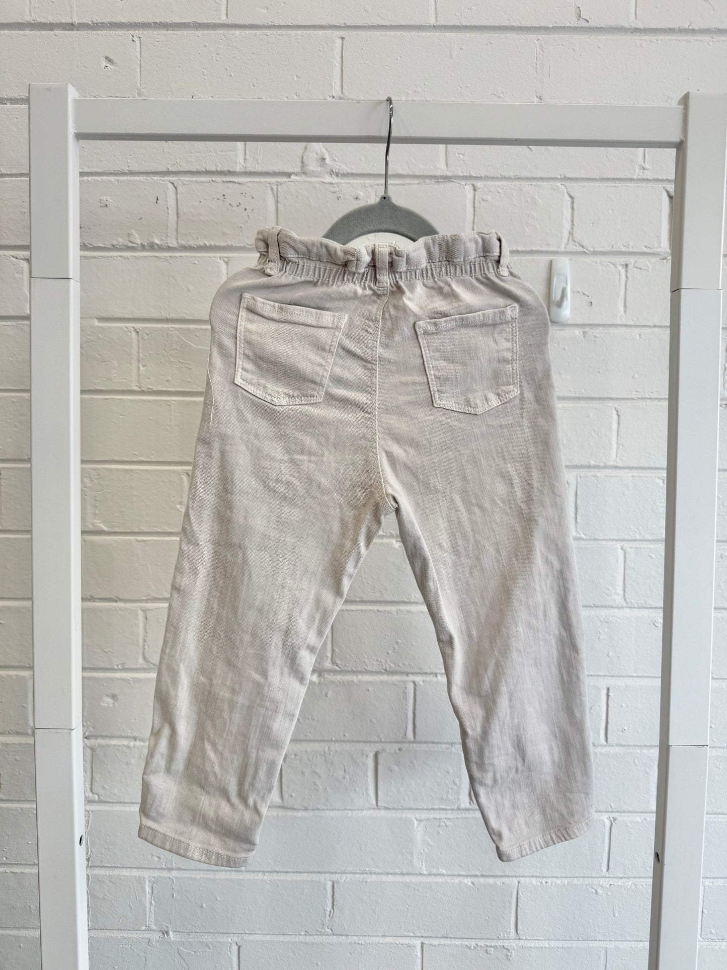 Zara Beige Jeans - Size 3 - 4