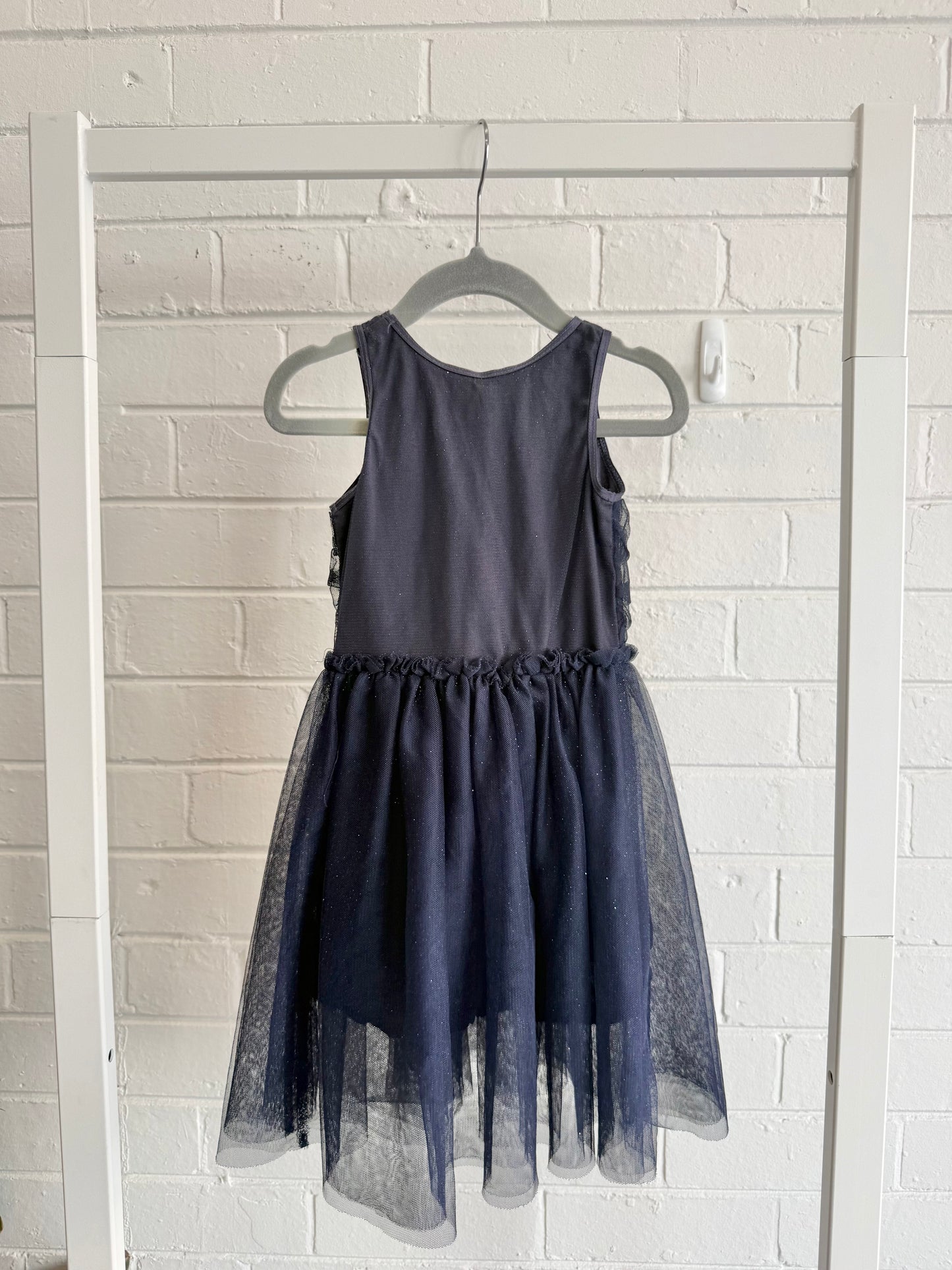 Little Princess x Cotton On Kids Navy Tulle Dress - Size 1