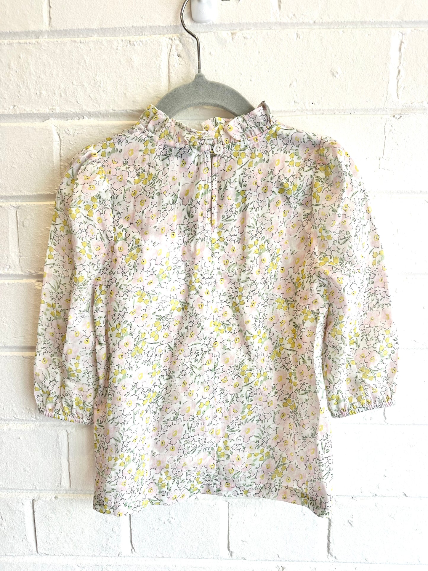 Little Wardrobe floral blouse - Size 3