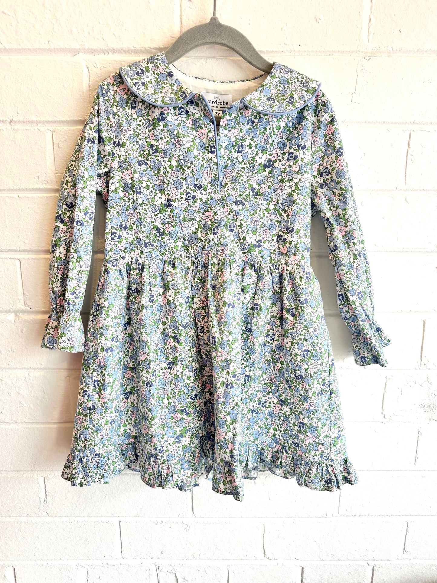 Little Wardrobe floral dress - Size 2