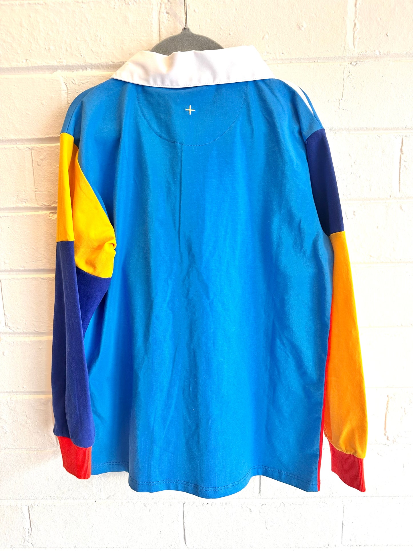 Goldie & Ace Myles Colour Block Rugby Jumper - Size 6