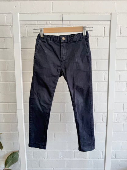 Indie Kids Navy Chinos - Size 6
