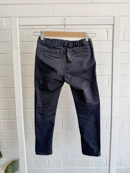 Indie Kids Navy Chinos - Size 6