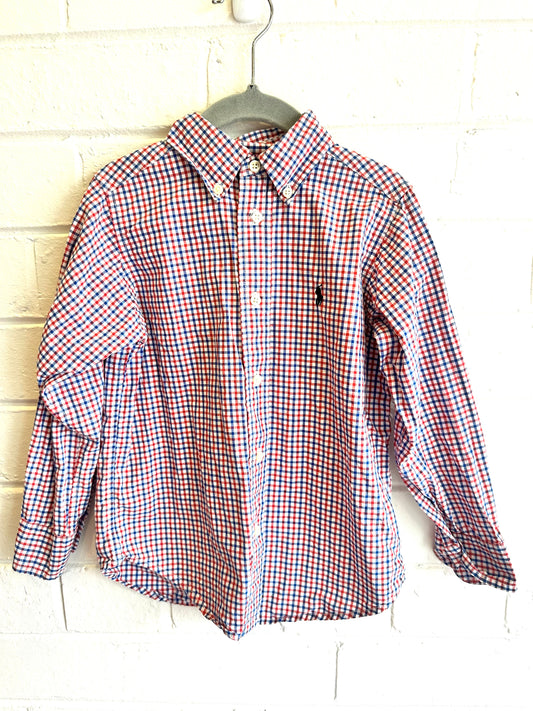 Ralph Lauren Check Shirt - Size 4