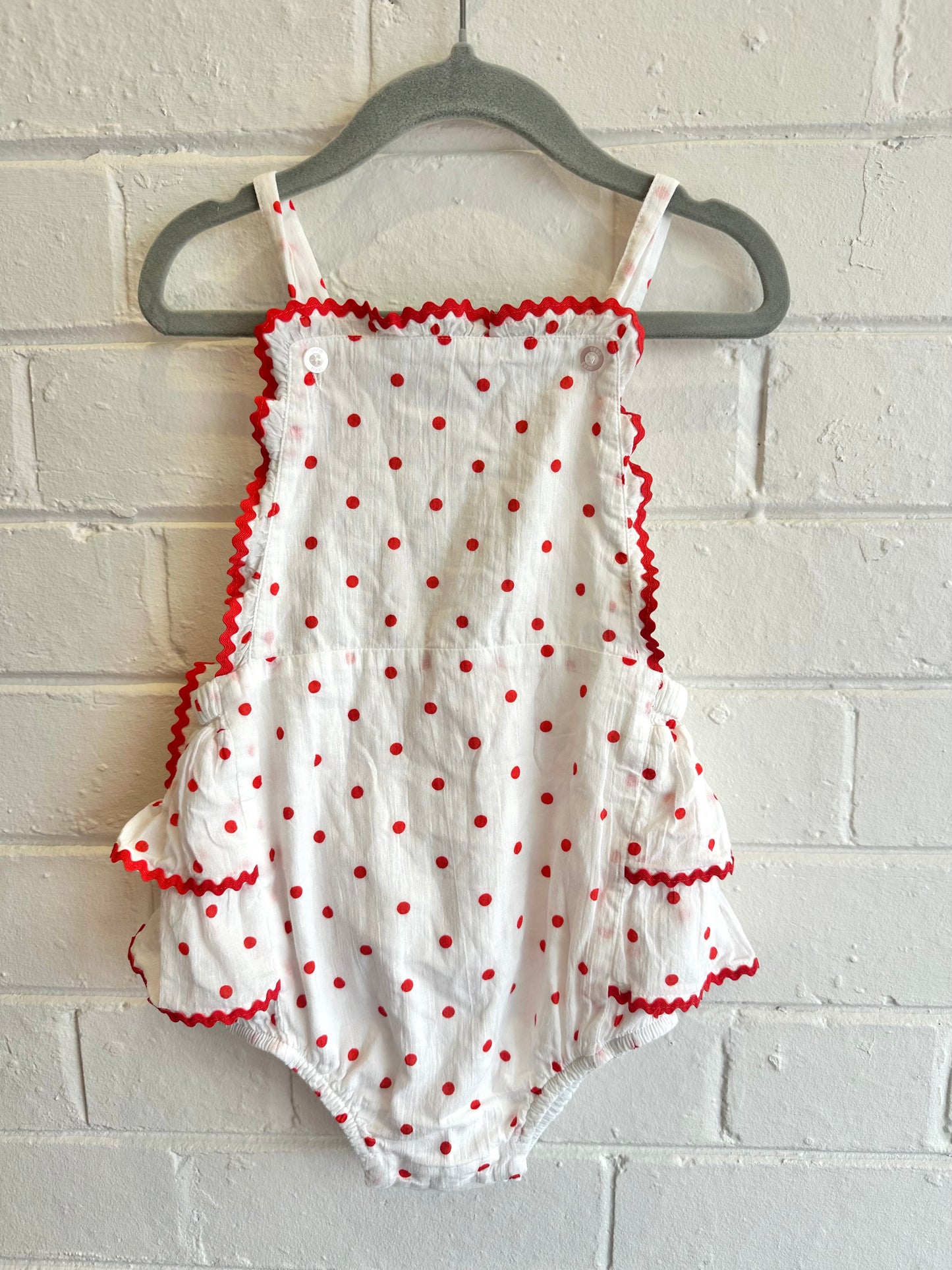 Seed Polka Onesie - Size 18-24m