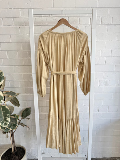 Spell & The Gypsy 'Bella' Gown in Honey - Size M (12-14)