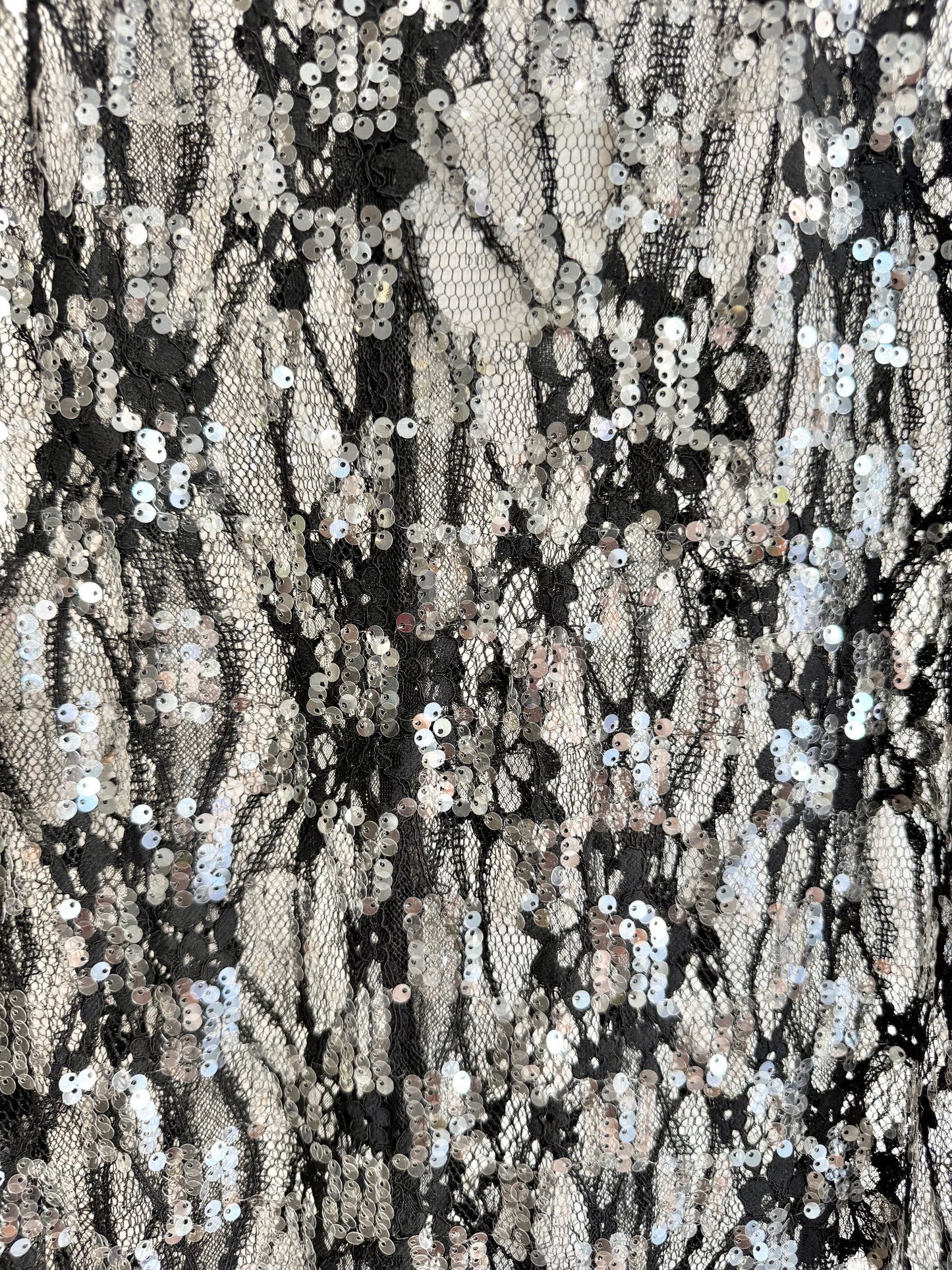 Vrg Girl Devyn Sequin Midi Skirt in Black - Size 12