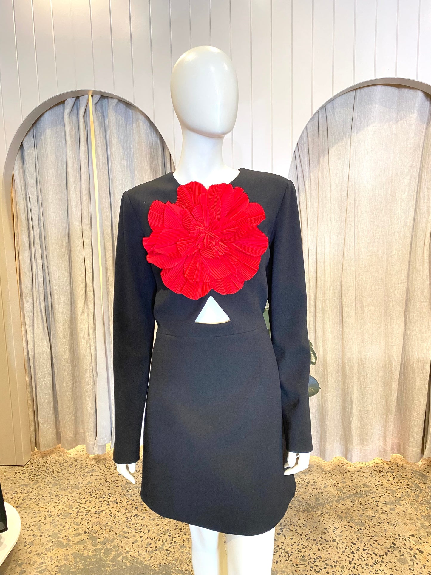 Rebecca Vallance Rhosen Mini Dress - Size 16