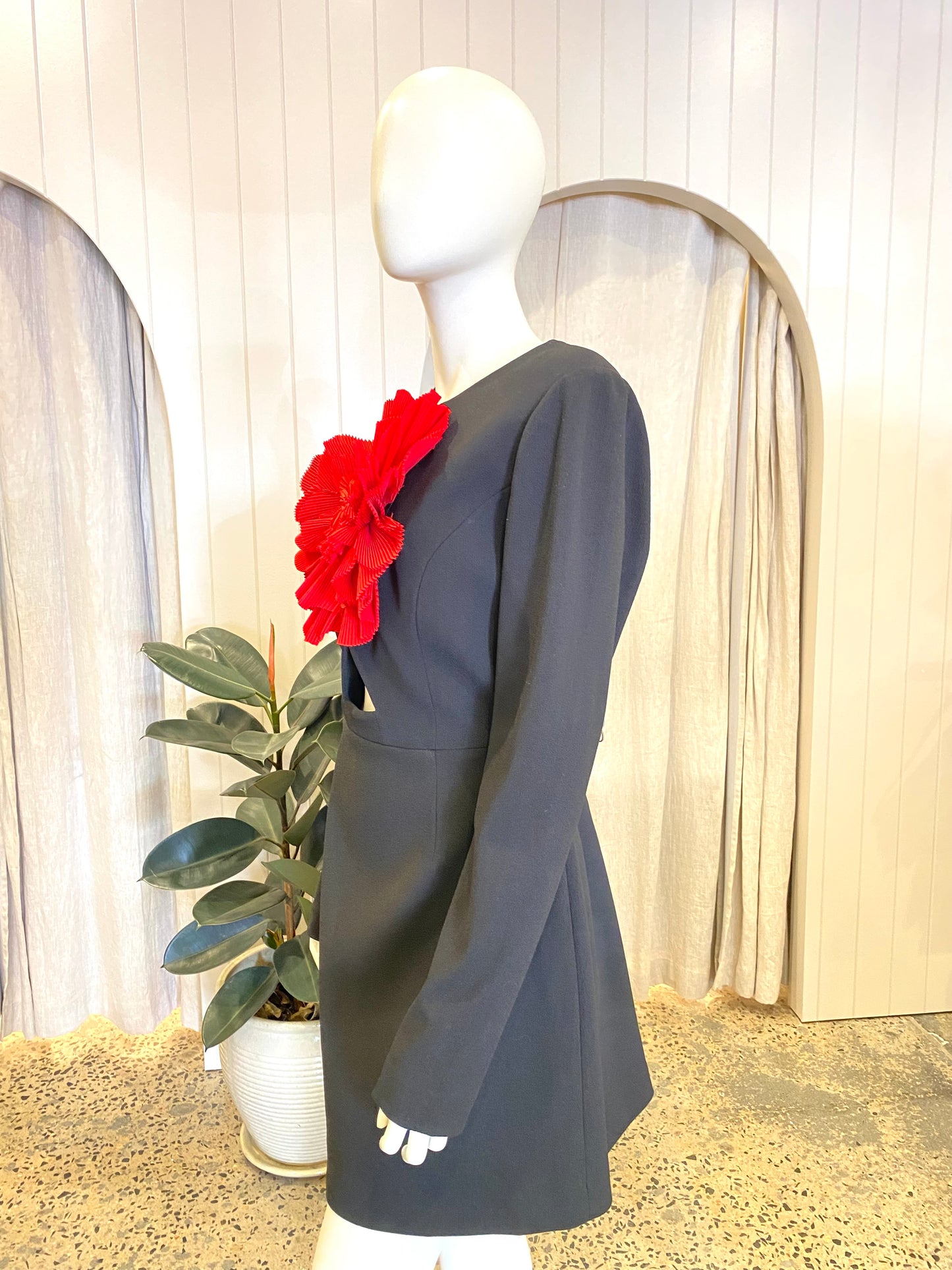 Rebecca Vallance Rhosen Mini Dress - Size 16