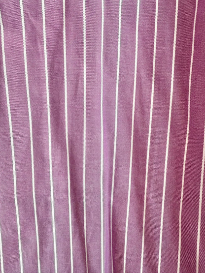 Country Road Pinstripe Shirt & Shorts Set in Purple - Size 10