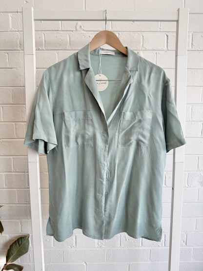 Nude lucy Lucia Cupronickel Set in Sage - Size Small (8-10)