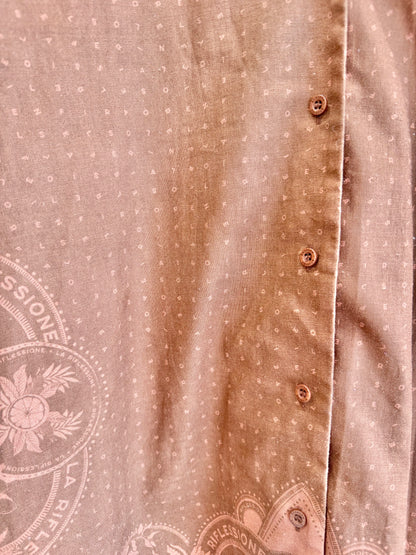 Emerson Studio Rust Reflexion Shirt and Pant Set - Size M/L (12 - 14)