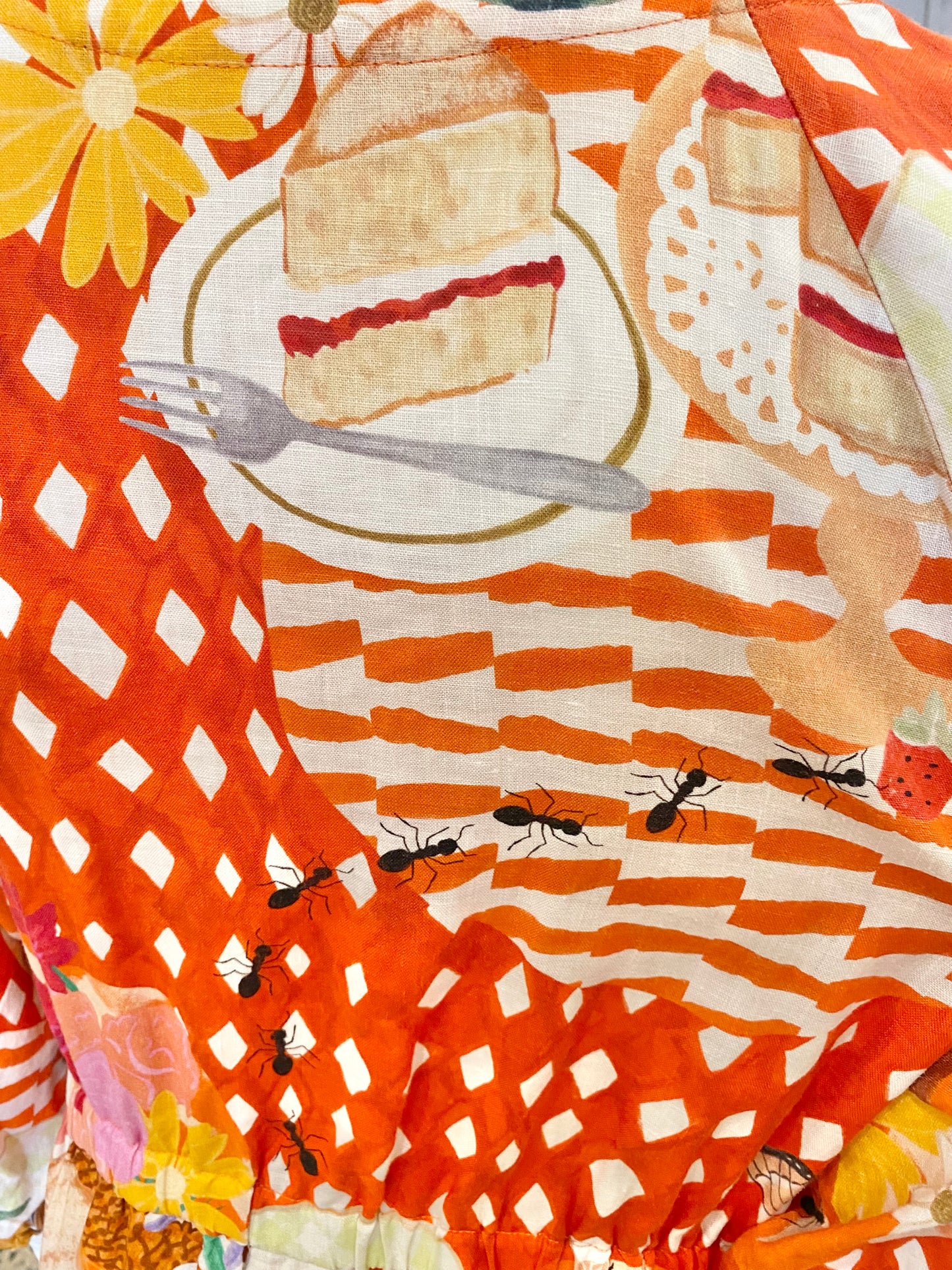 Variety Hour Picnic Time Midi Dress - Size XL