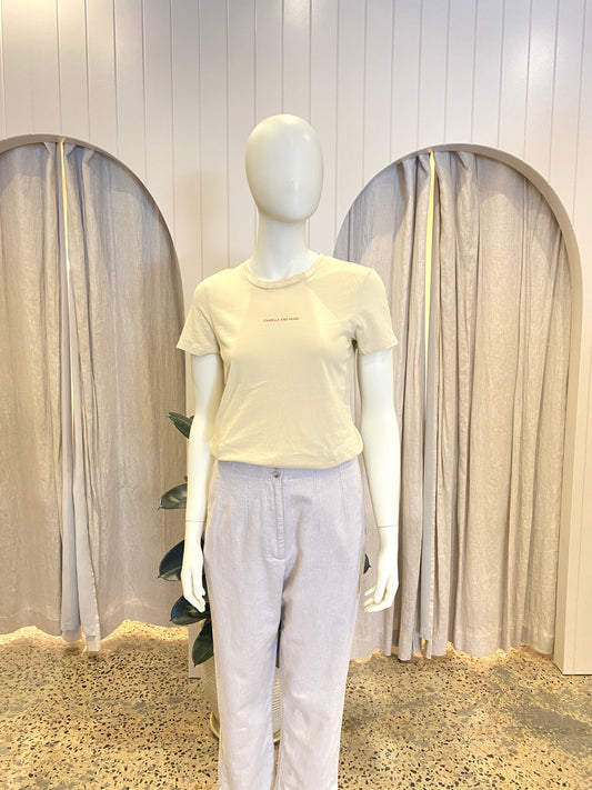 Camilla and Marc Logo Tee - Size 10