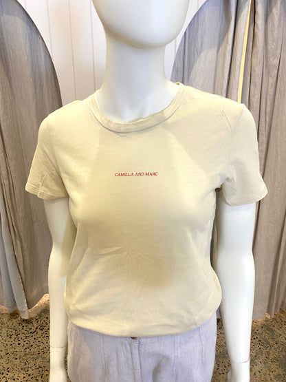 Camilla and Marc Logo Tee - Size 10