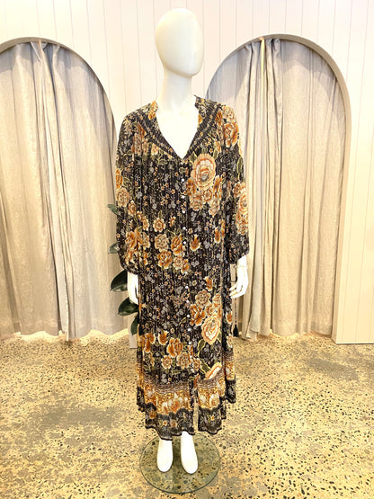 Spell Mystic Midi Dress - Size Small (10/12)