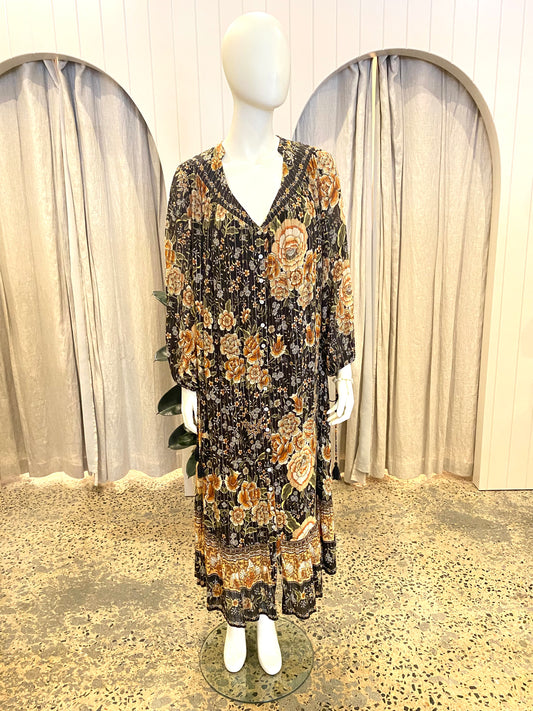 Spell Mystic Midi Dress - Size Small (10/12)