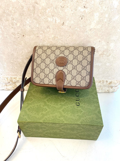 GUCCI Interlocking G Mini Shoulder Bag