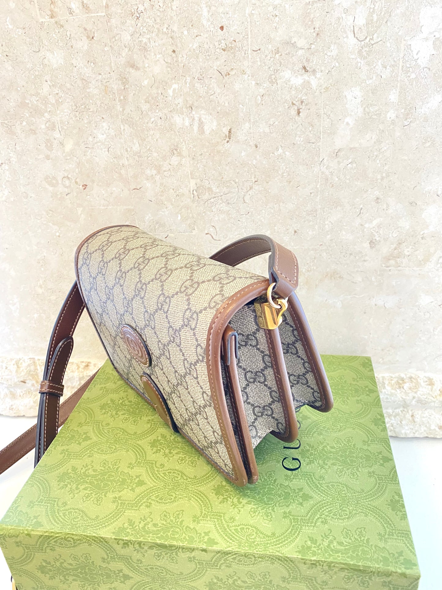 GUCCI Interlocking G Mini Shoulder Bag