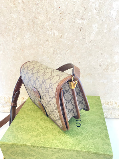 GUCCI Interlocking G Mini Shoulder Bag