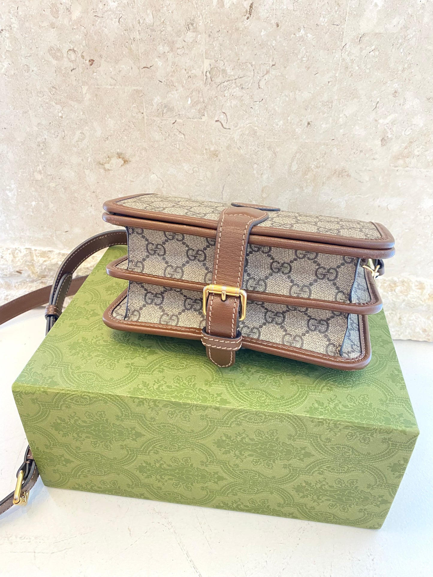 GUCCI Interlocking G Mini Shoulder Bag