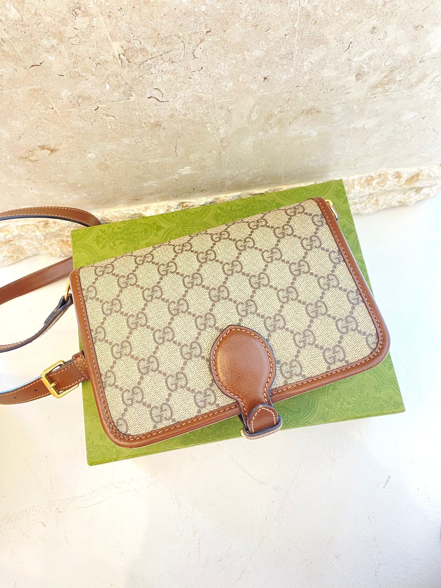 GUCCI Interlocking G Mini Shoulder Bag