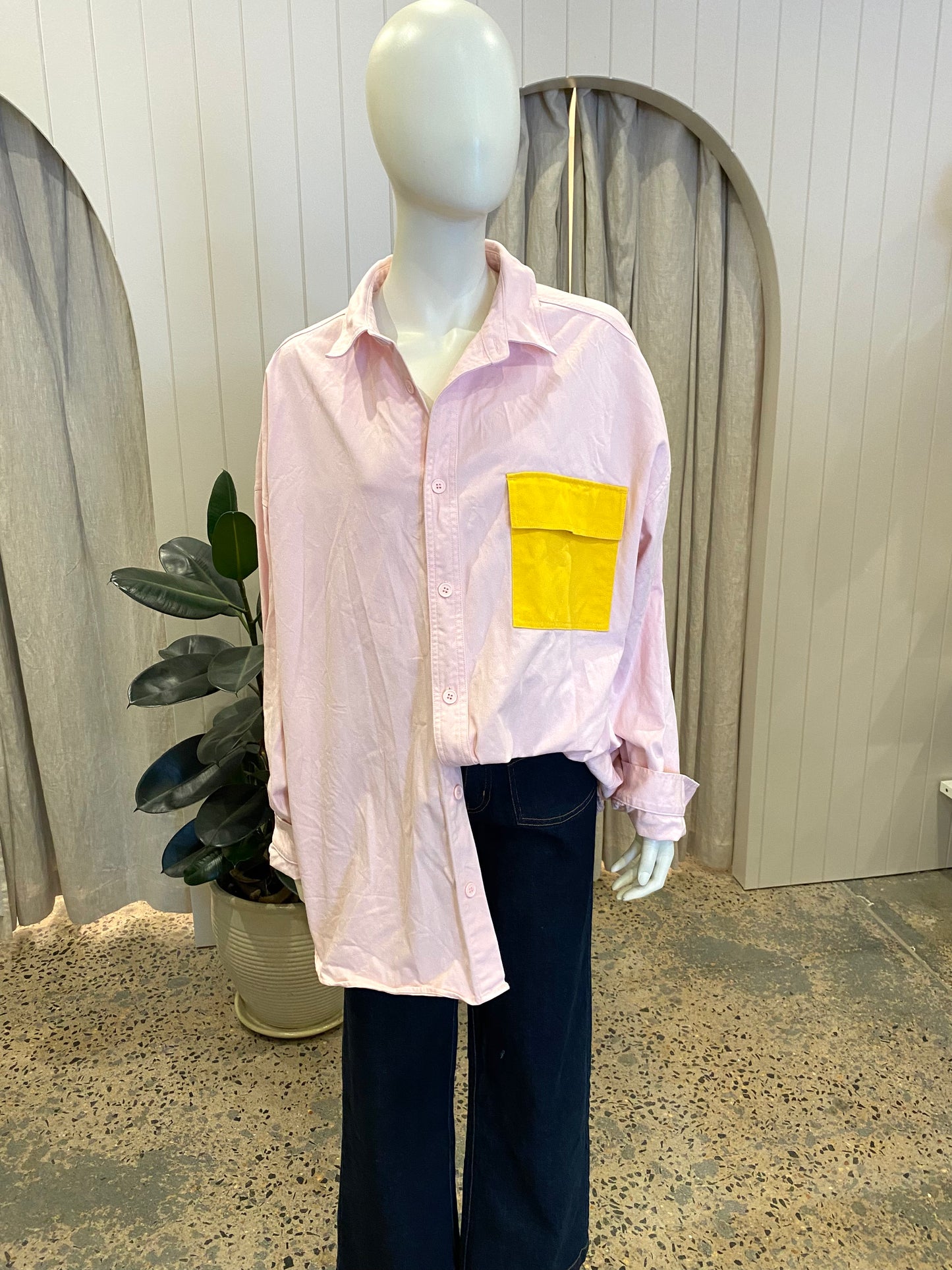 Blanca George Shirt Oversized Fit - Size O/S (8-14)