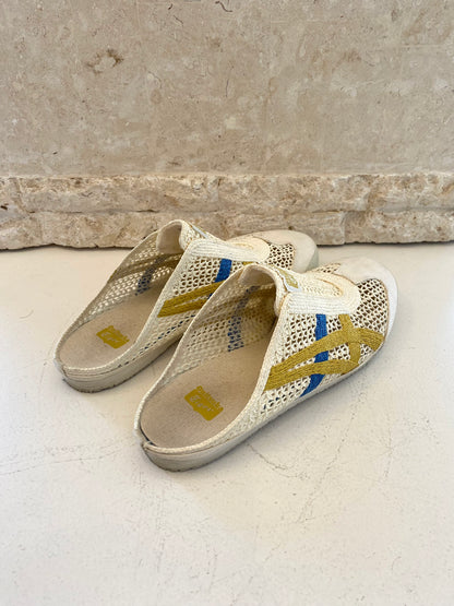 Onitsuka Tiger Mexico Sabot Cream Mules - Size 7