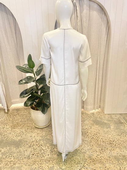 Bec & Bridge Elyna Short Sleeve Maxi Dress - Size XS (8)