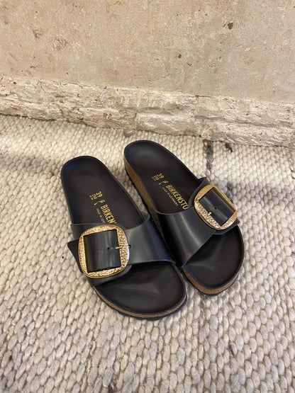 Birkenstock Madrid Big Buckle Espresso - Size 39