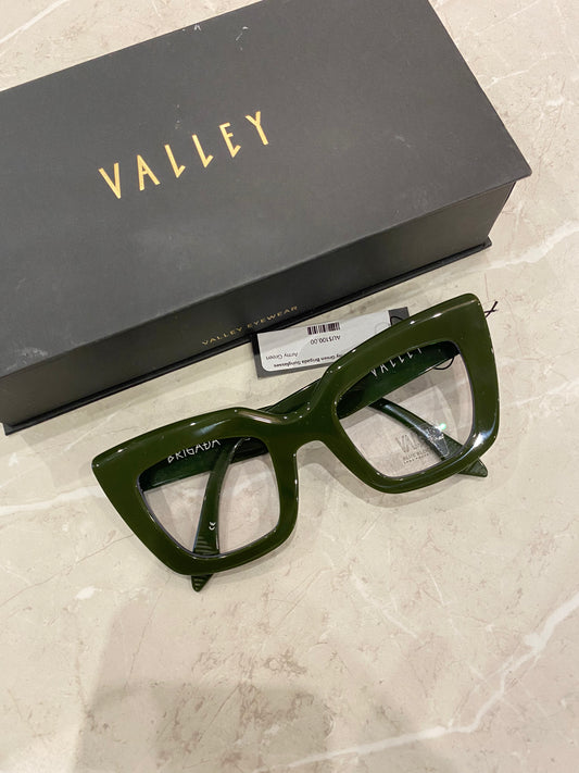 Valley Eyewear Army Green Brigada Sunglasses