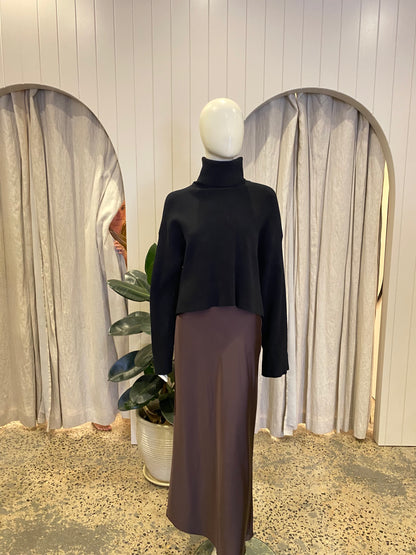 Scanlan Theodore Ribbed Kint Rollneck Jumper - Size Small (10)