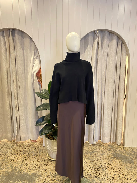 Scanlan Theodore Ribbed Kint Rollneck Jumper - Size Small (10)