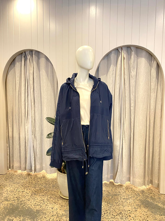 P.e Nation Man Down Jacket in Navy - Size XL (14)