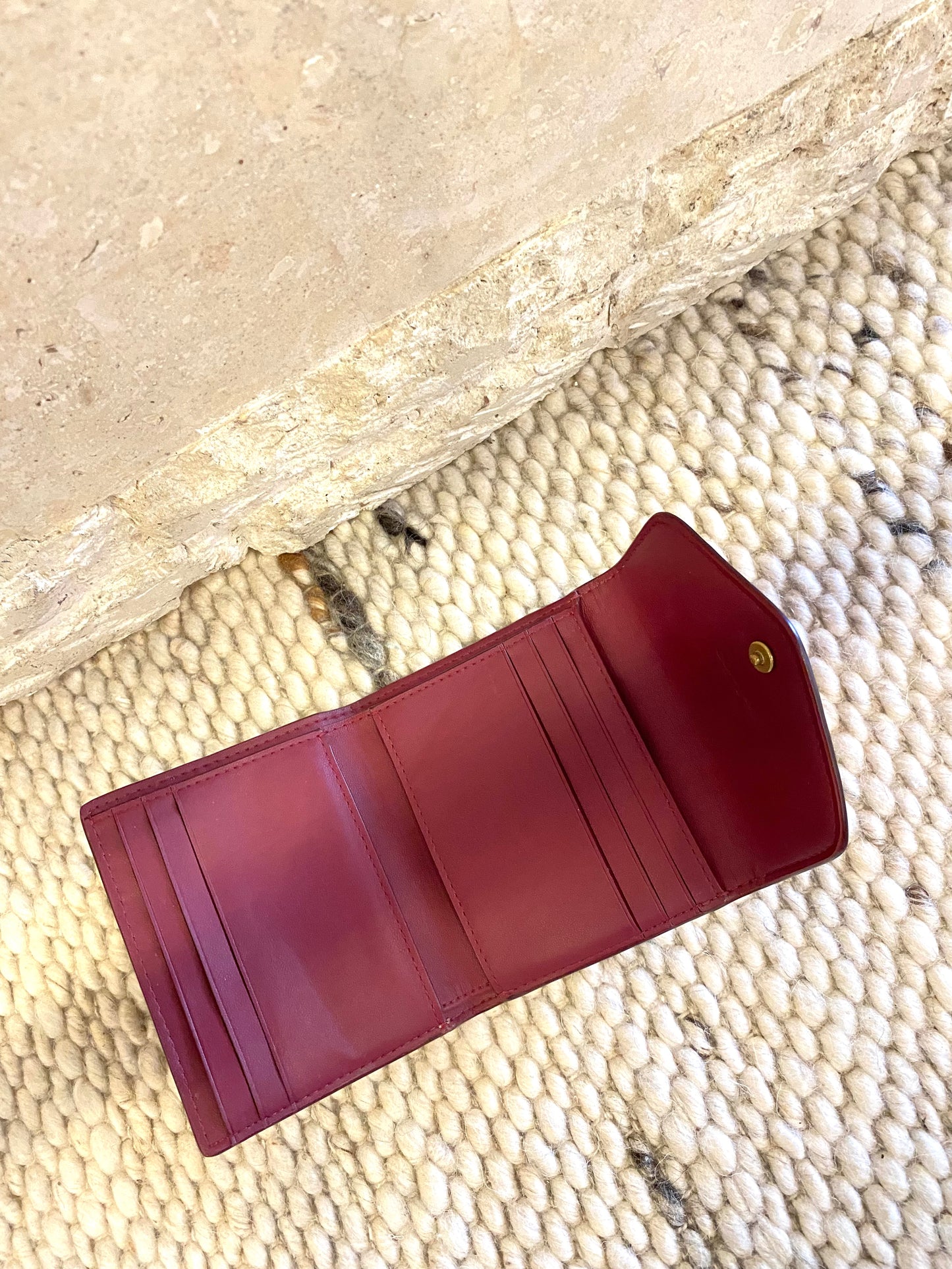 Coach Brown Colourblock Signature Wyn Small Wallet