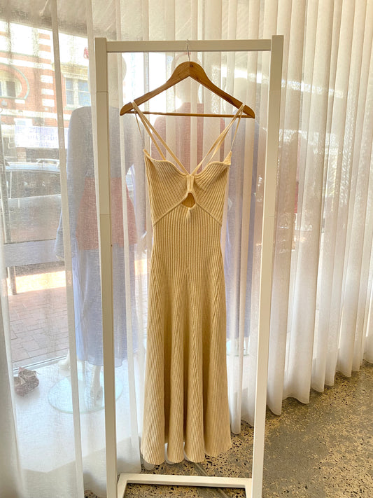 Anna Quan Wheat Galina Dress - Size 6