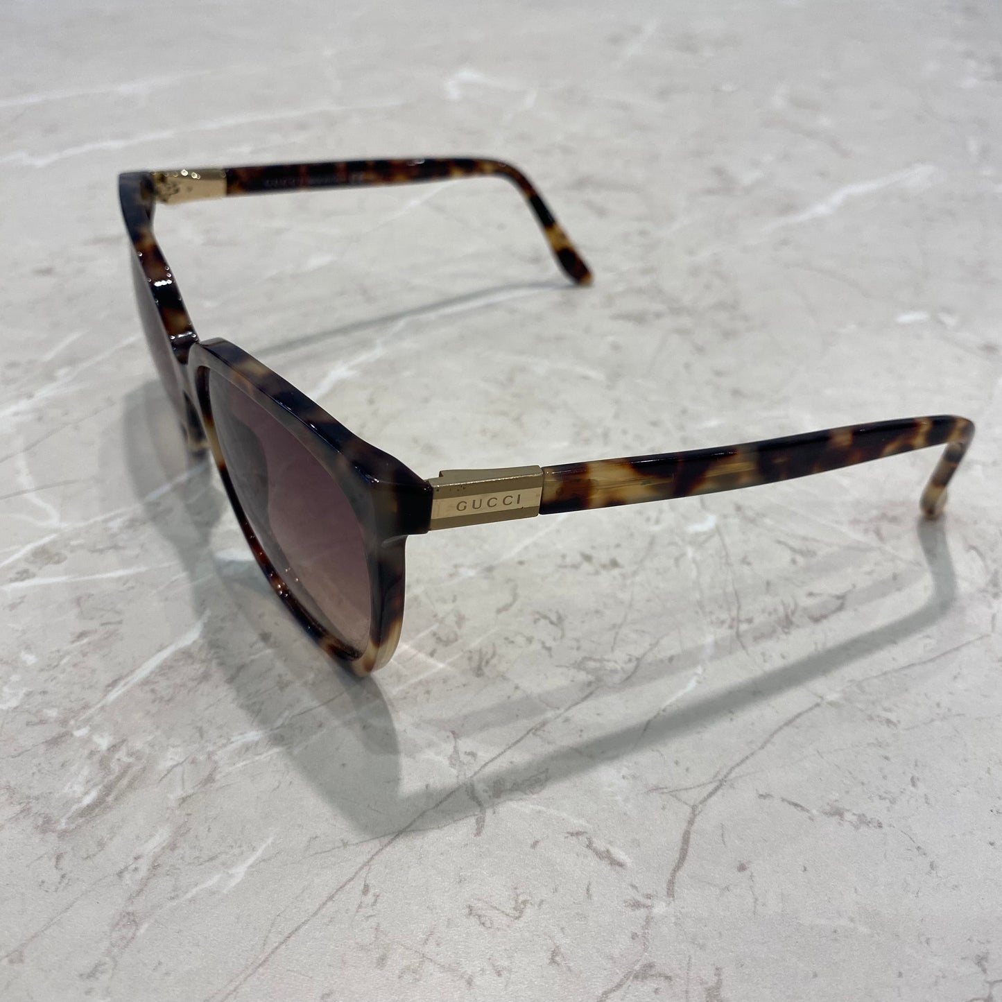 Gucci Tortoiseshell Sunglasses GG 3502/S