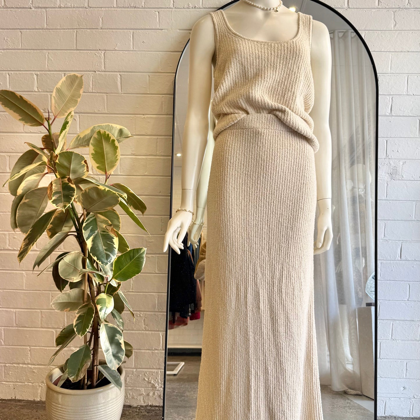 Country Road Boucle Knit Maxi Skirt - Size 14