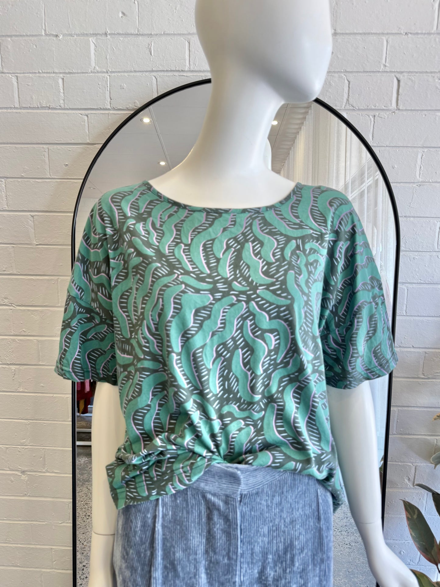 Gorman x Camilla Perkins Easy Tiger Tee - Size Small (8-10)