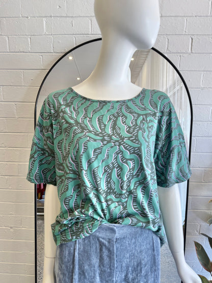 Gorman x Camilla Perkins Easy Tiger Tee - Size Small (8-10)