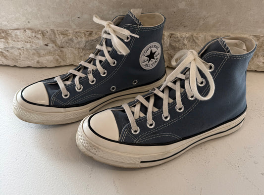 Converse 70 High Tops in Blue - Size 7