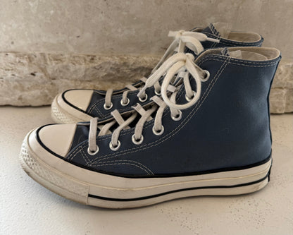 Converse 70 High Tops in Blue - Size 7